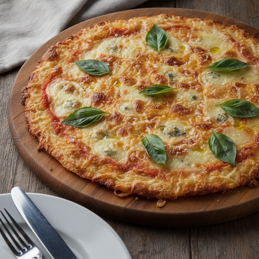 Four Cheese Pizza (Keto)
