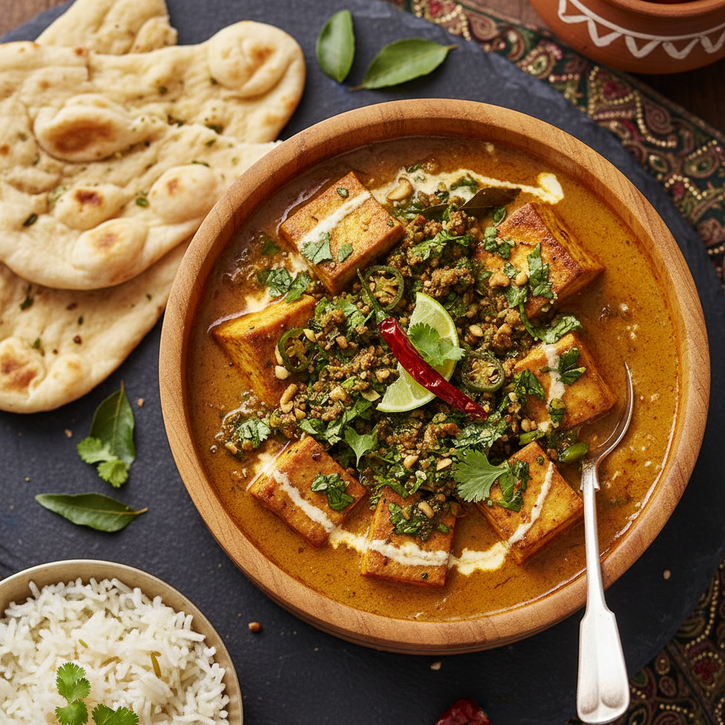 Tofu Curry Coriander Smash Tub