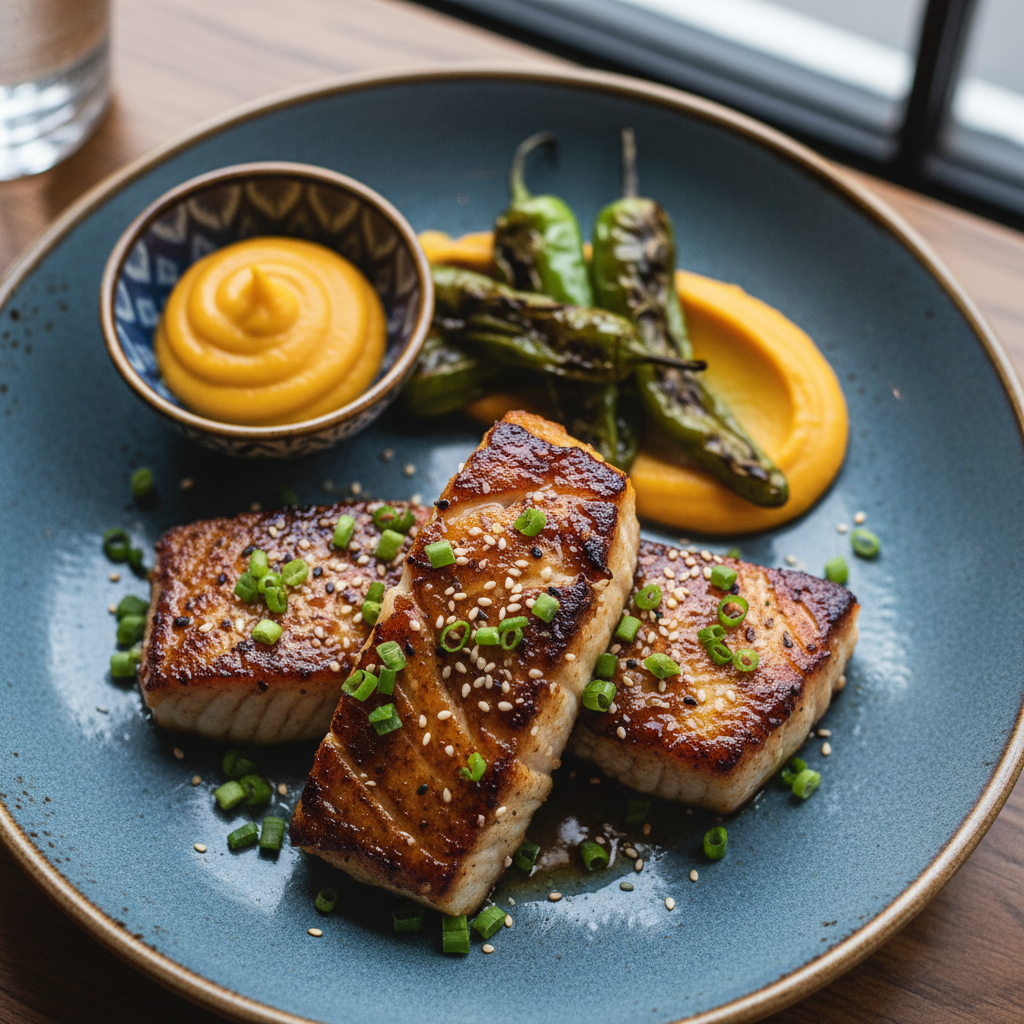 Honey Miso Black Cod