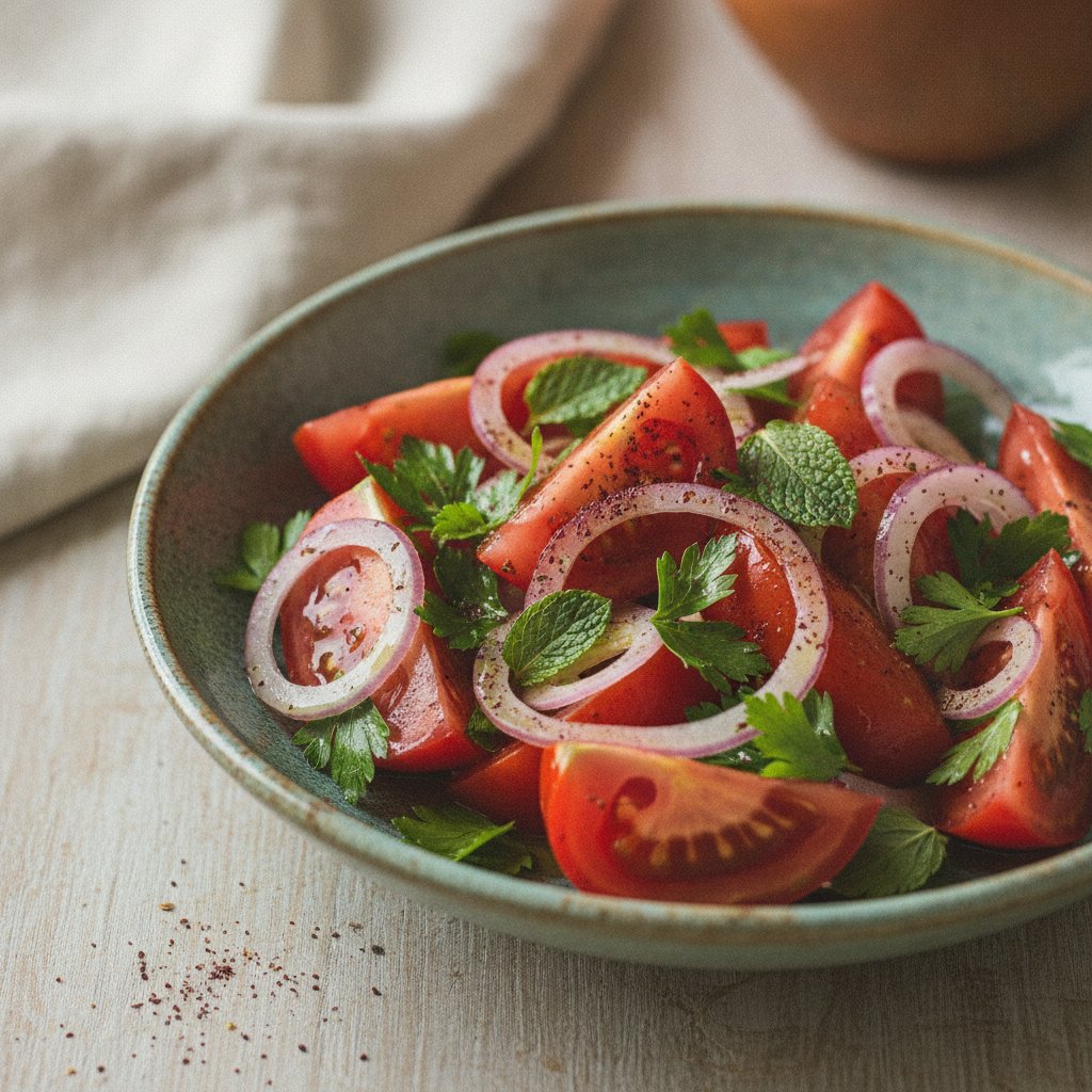 Herbed Tomato and Onion Salad
