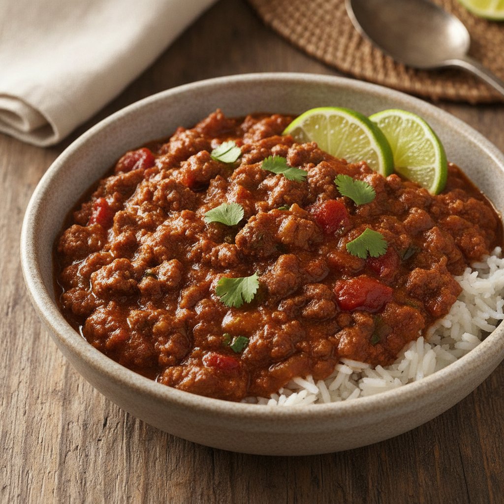 Texas Chili con Carne — Bowl of Red (Low-Calorie)