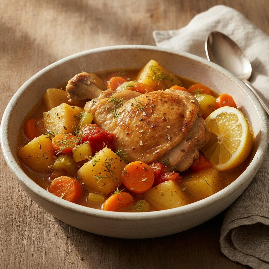 Chicken and Vegetable Stew (Gluten-Free)