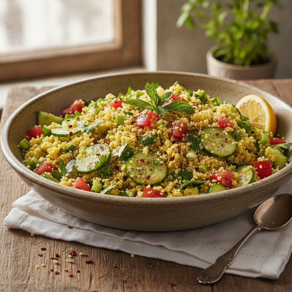 Bulgur Parsley Salad (Gluten-Free)