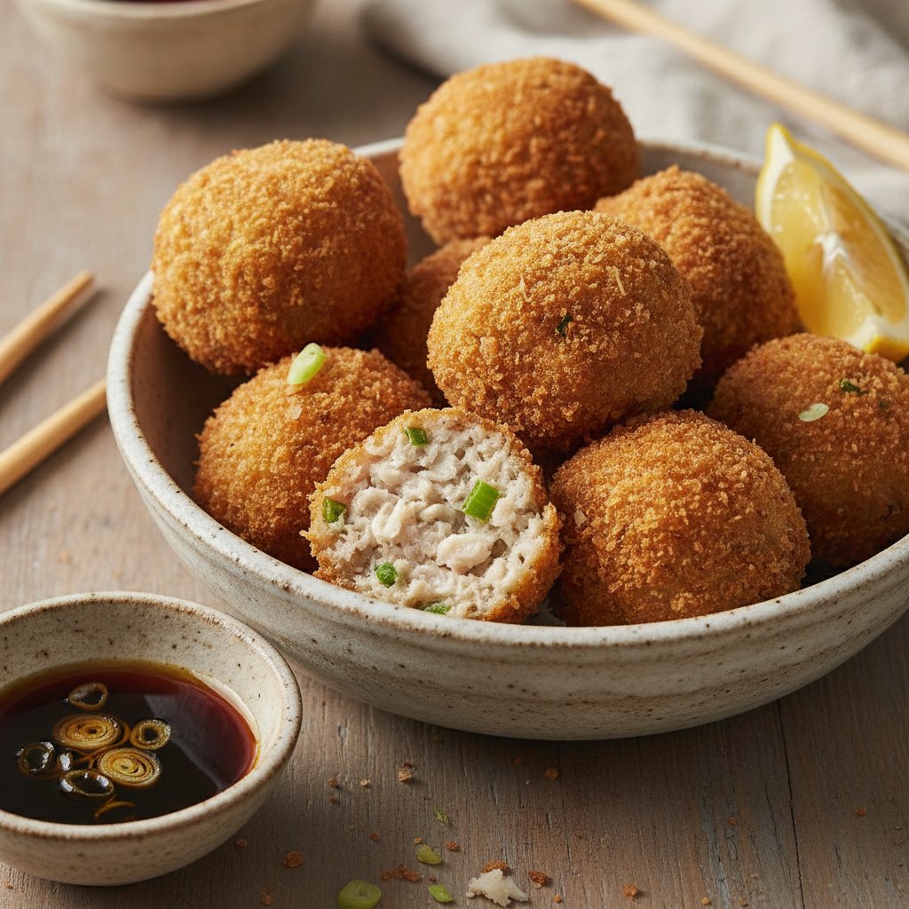 Fried Fish Cake Balls