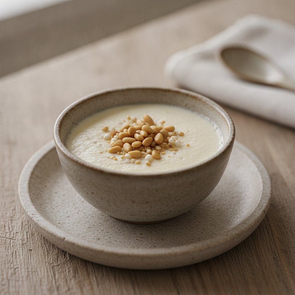 Rice Wine Custard Pudding