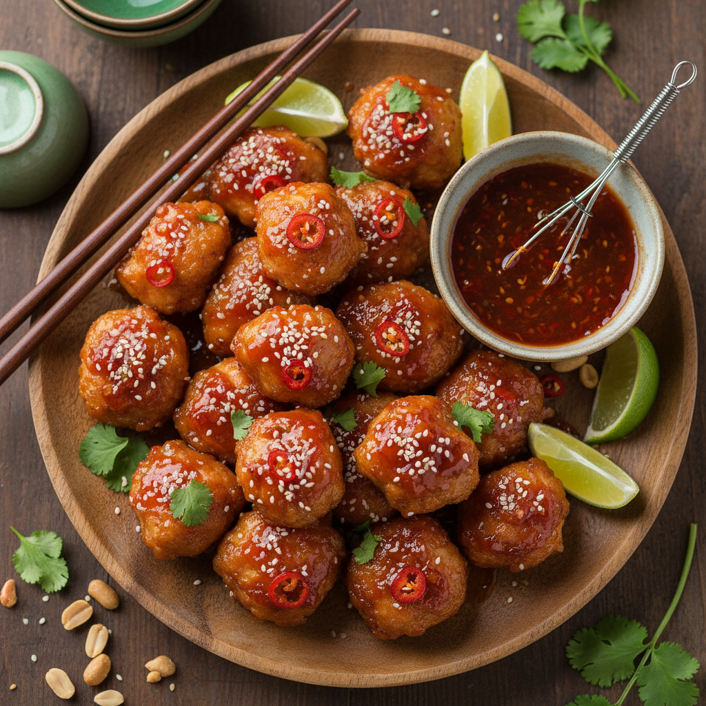 Air Fryer Sweet Chili Chicken Bites
