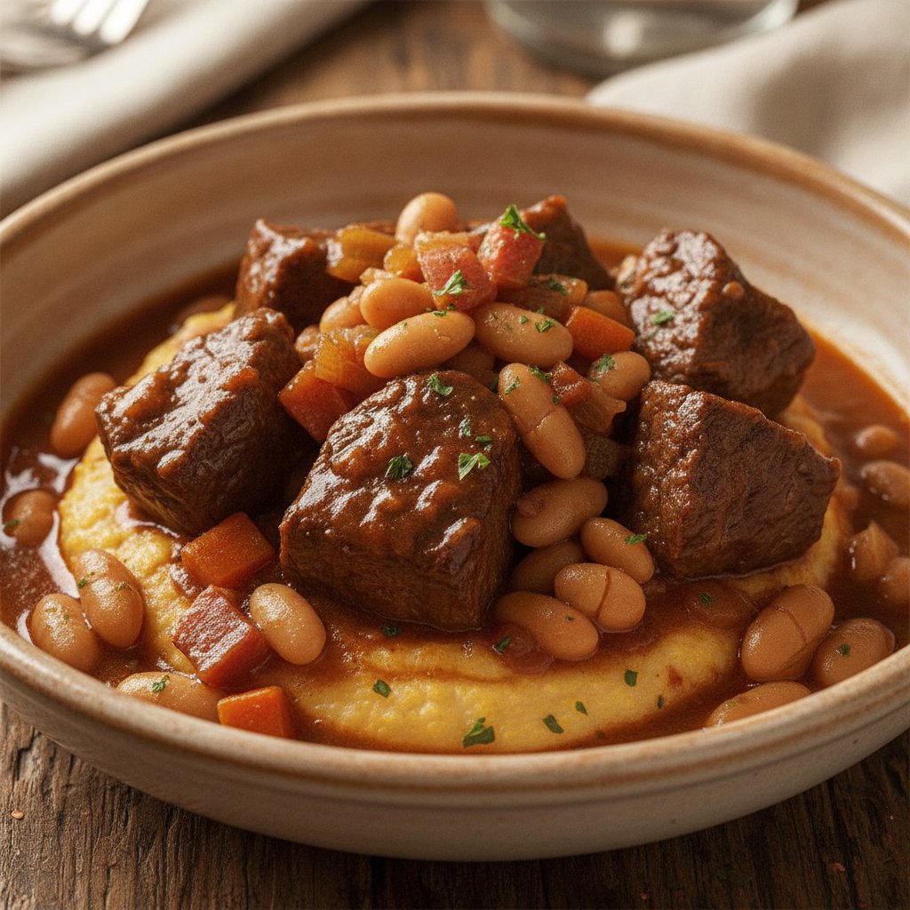 Piedmont Braised Beef in Wine (High-Protein)