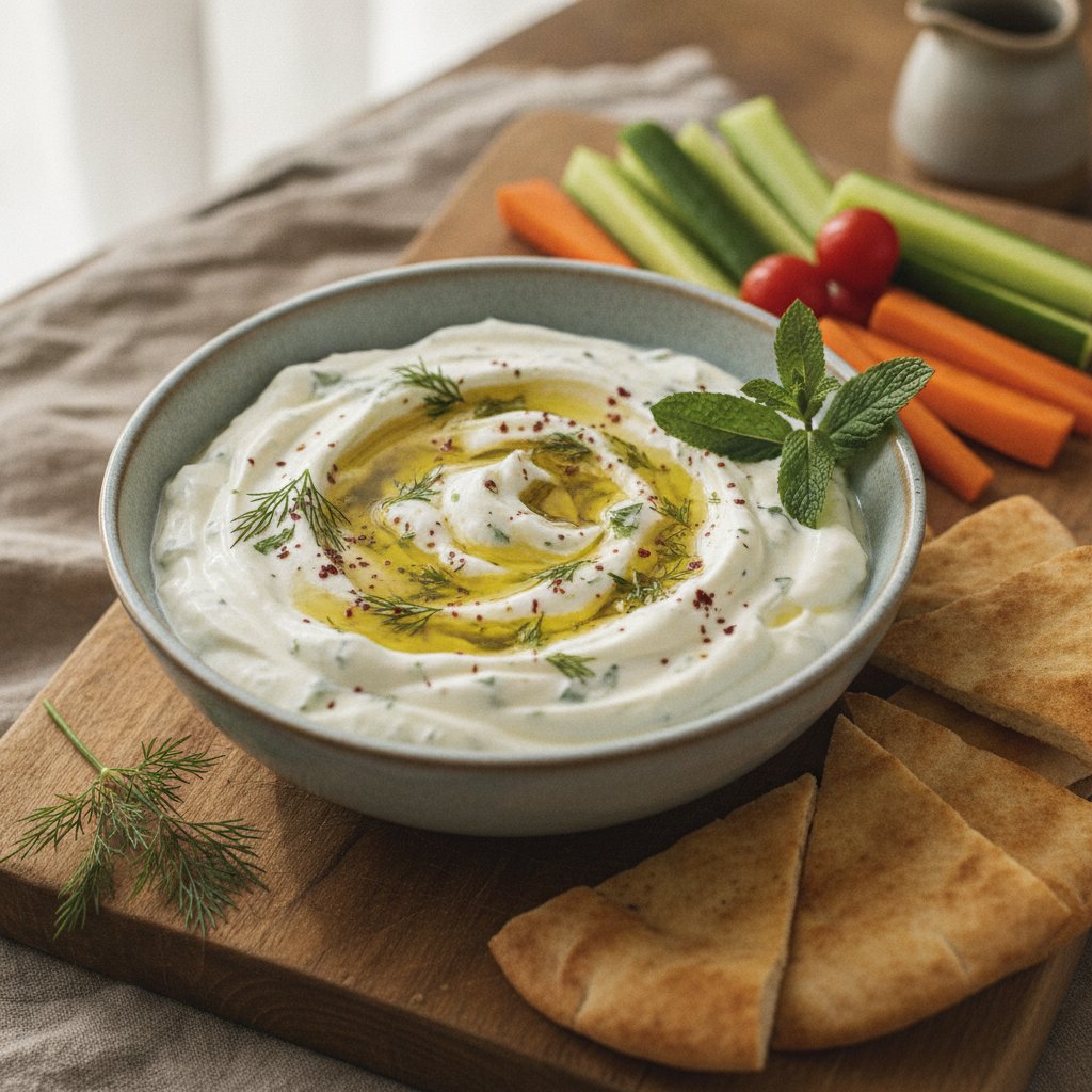 Herbed Cucumber Yogurt Dip
