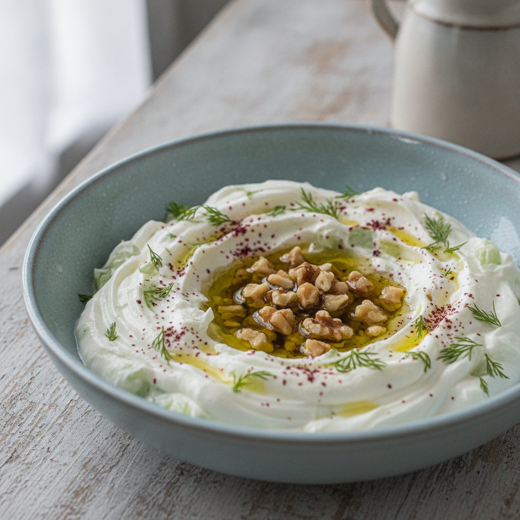 Yogurt Cucumber Salad (Keto)