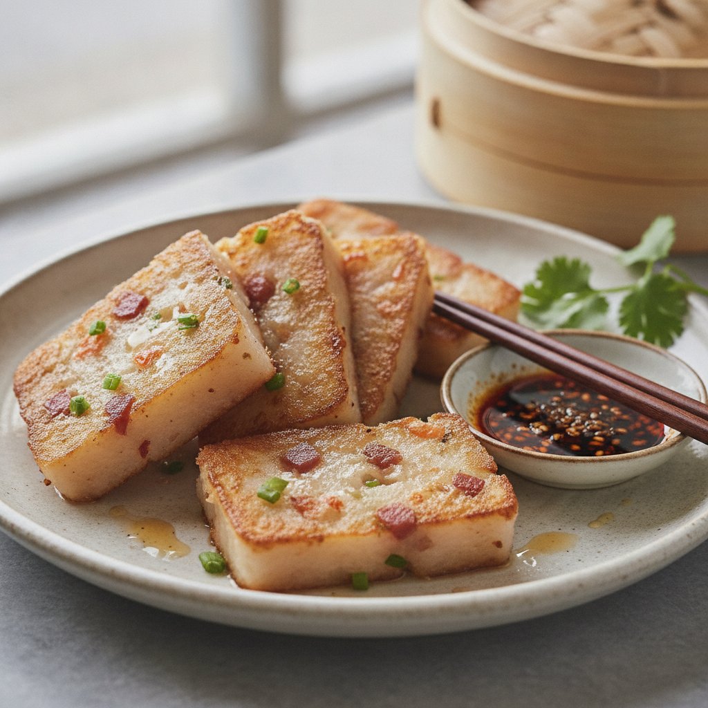 Pan-Fried Turnip Cake