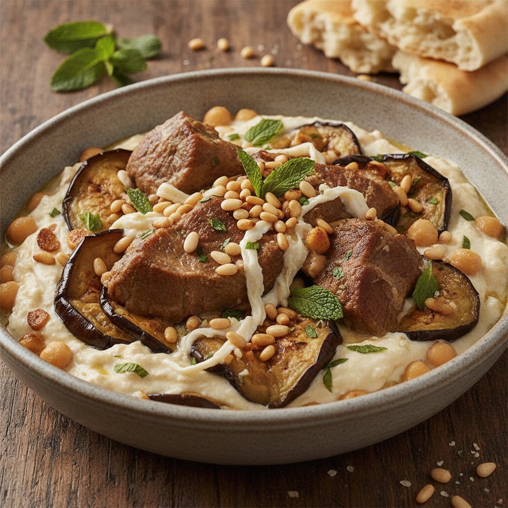 Eggplant and Yogurt Stew (High-Protein)