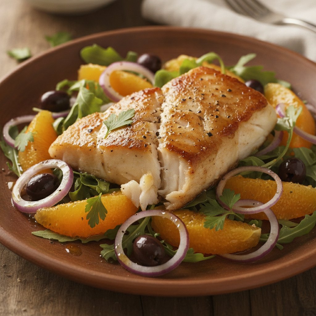 Cod and Orange Salad