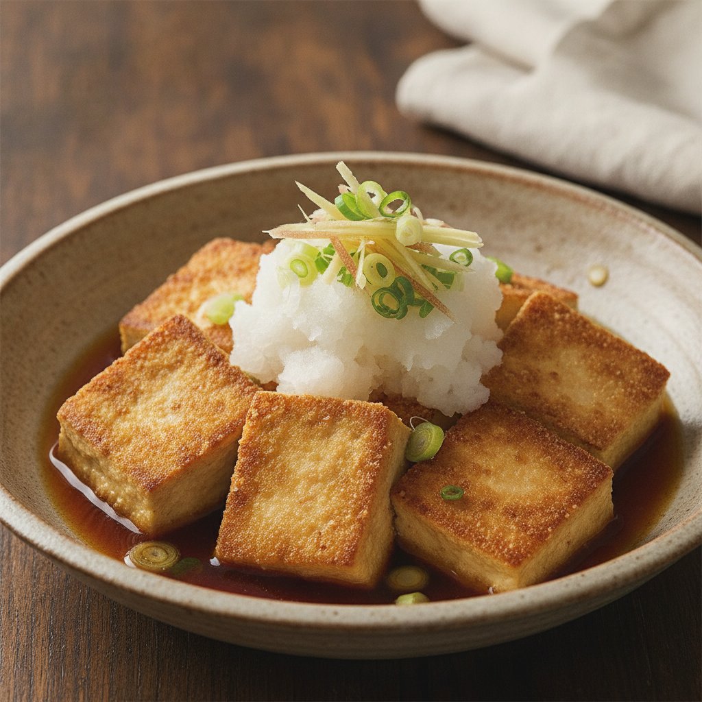 Deep Fried Tofu (Low-Calorie)