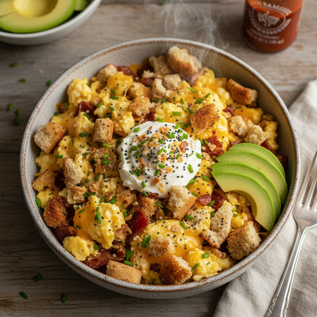 Egg Everything Bagel Smash Tub
