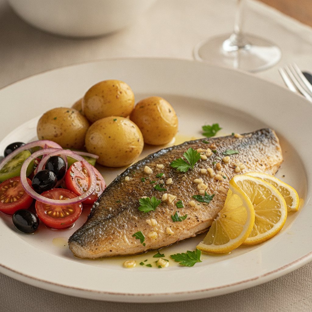 Grilled Sea Bream (Low-Chol)