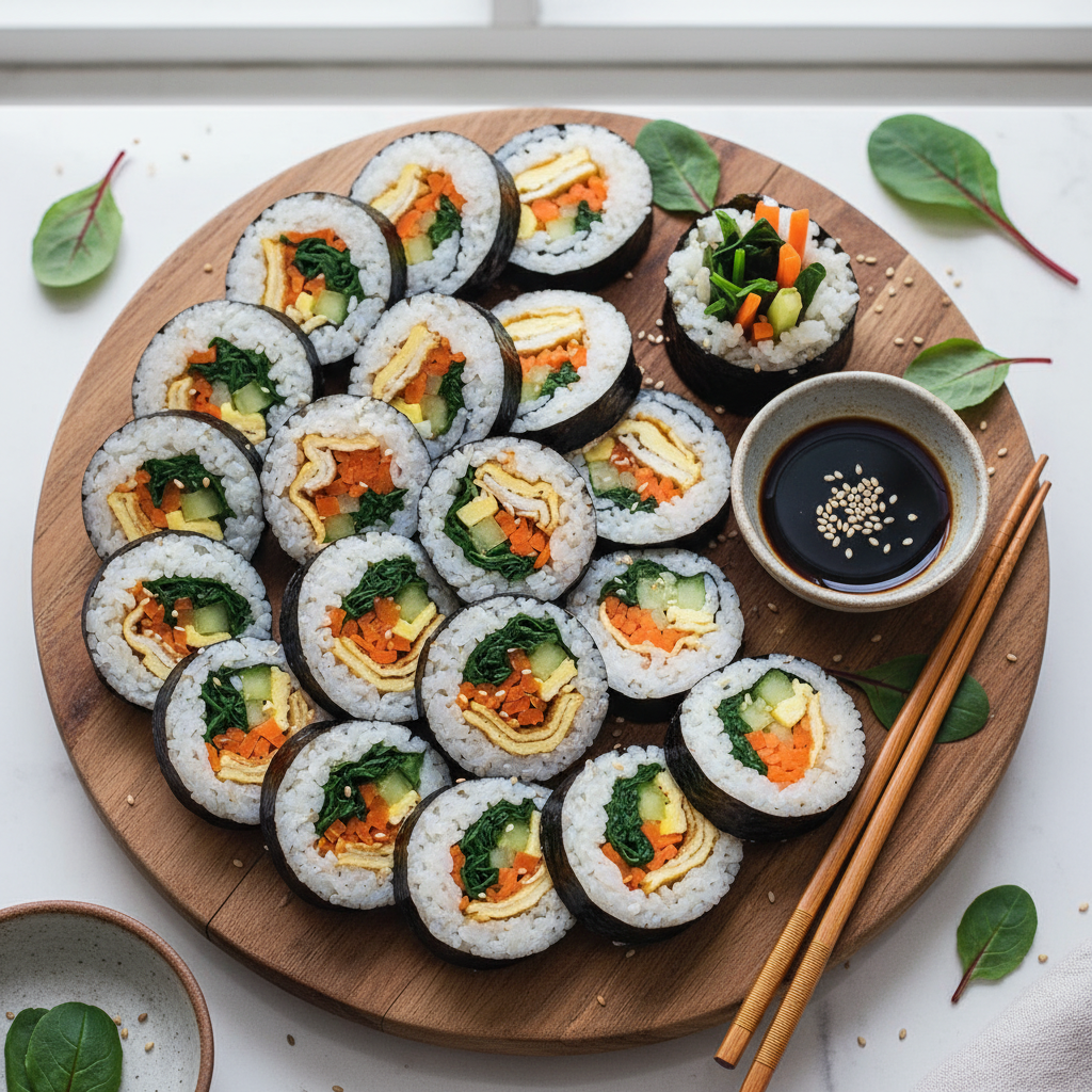 Vegetable Kimbap