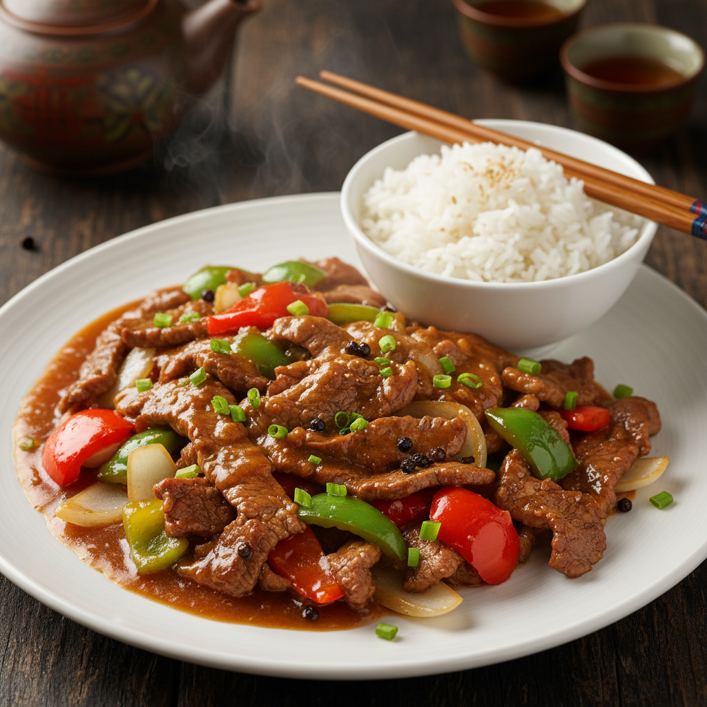 Chinese Pepper Steak