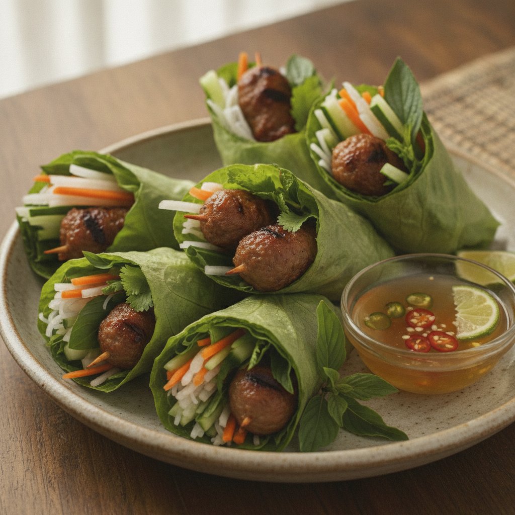 Grilled Pork Sausage Wraps (High-Protein)