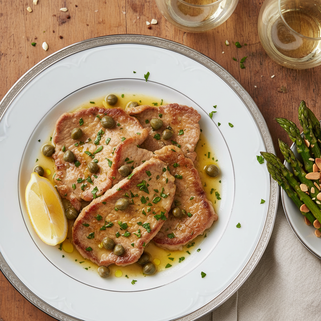 Piccata di Vitello con Capperi