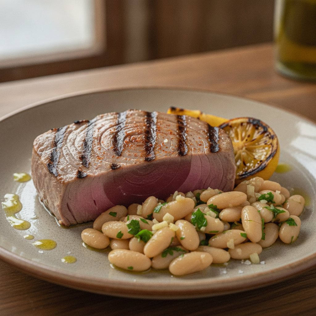 Grilled Tuna Steak (GLP-1)