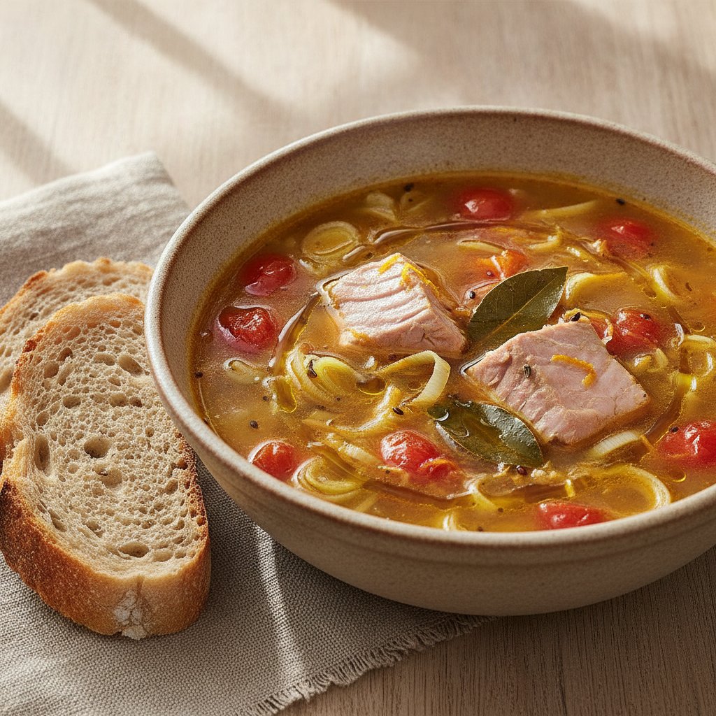 Tuna and Vegetable Soup