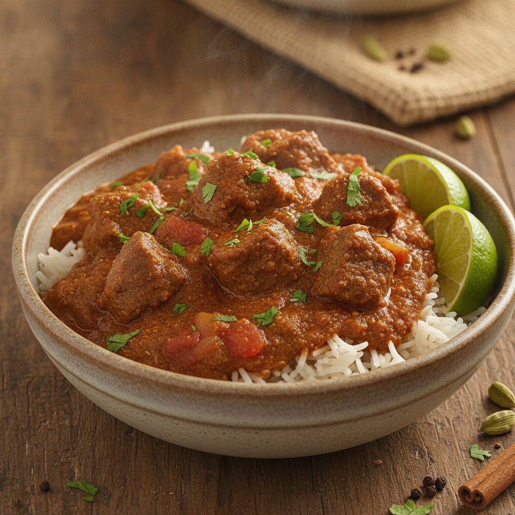 Spiced Beef Curry Bowl