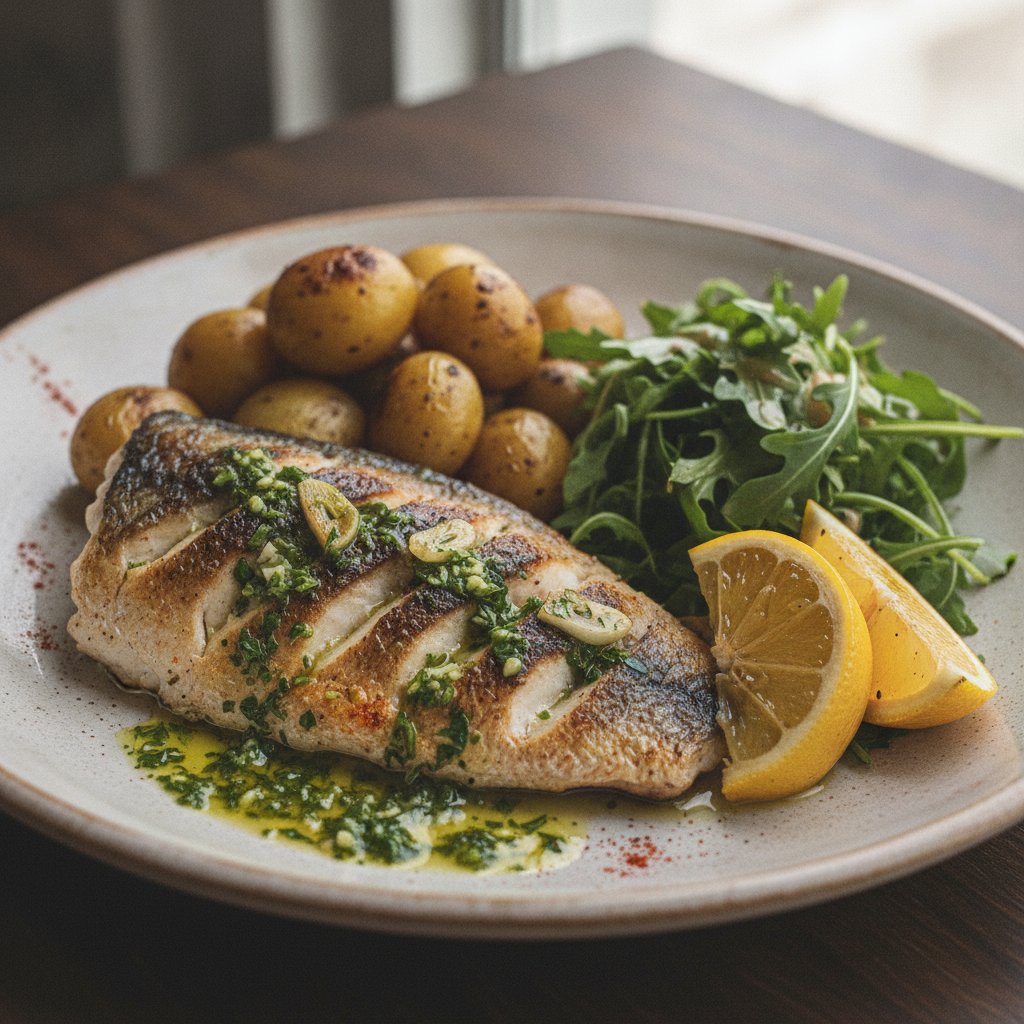 Grilled Sea Bream