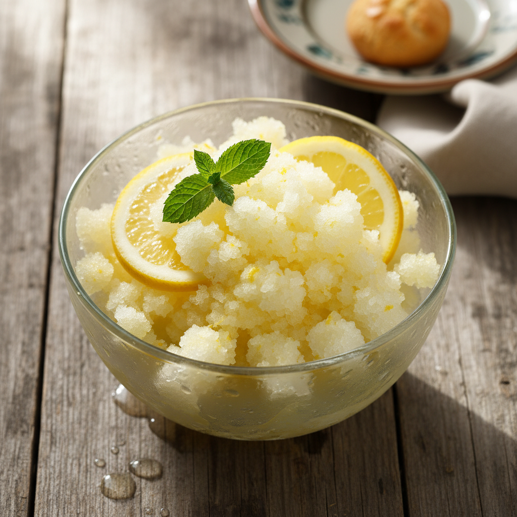 Sicilian Lemon Granita