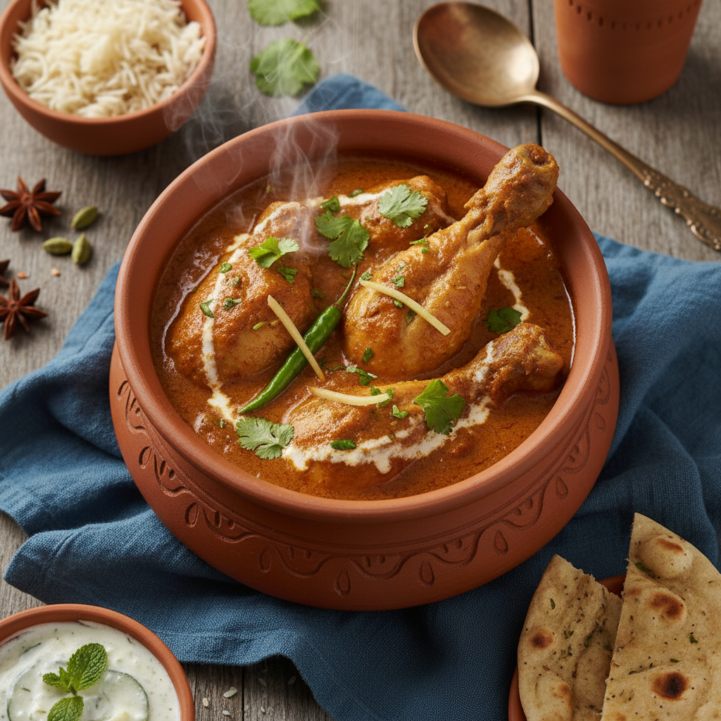 Chicken Handi Bowl