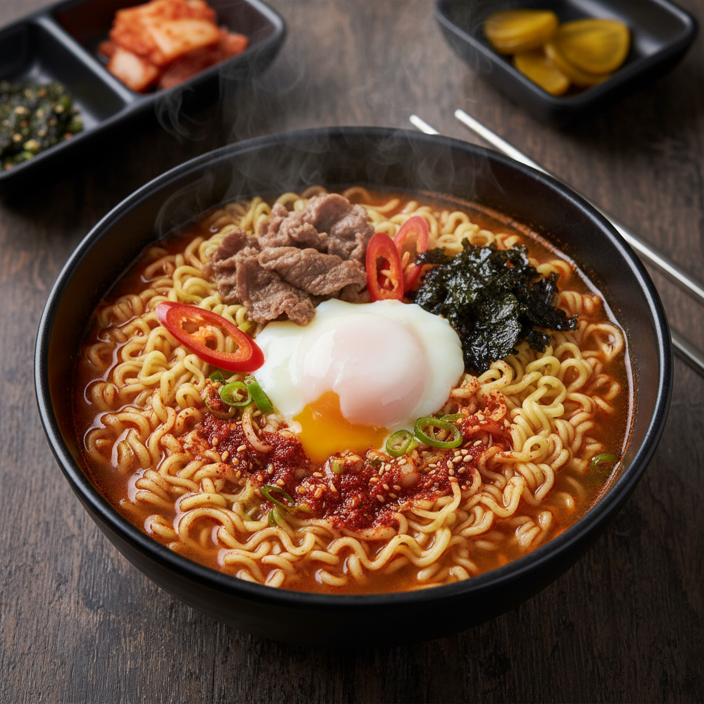 Quick Ramyeon Upgraded with Egg