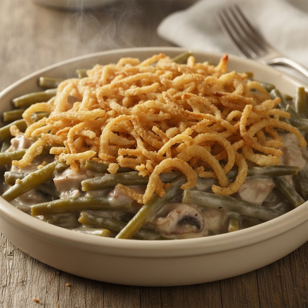 Green Bean Casserole (Low-Chol)