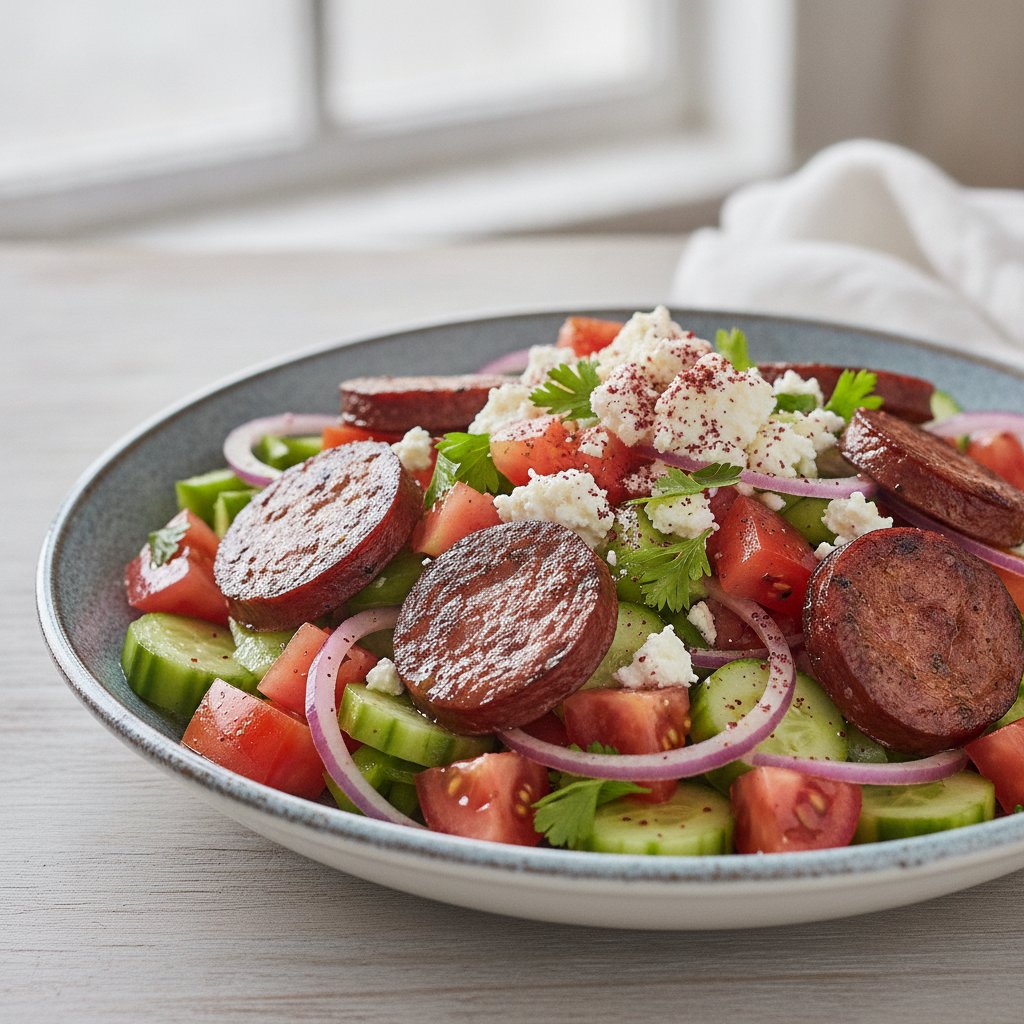Turkish Sausage Salad