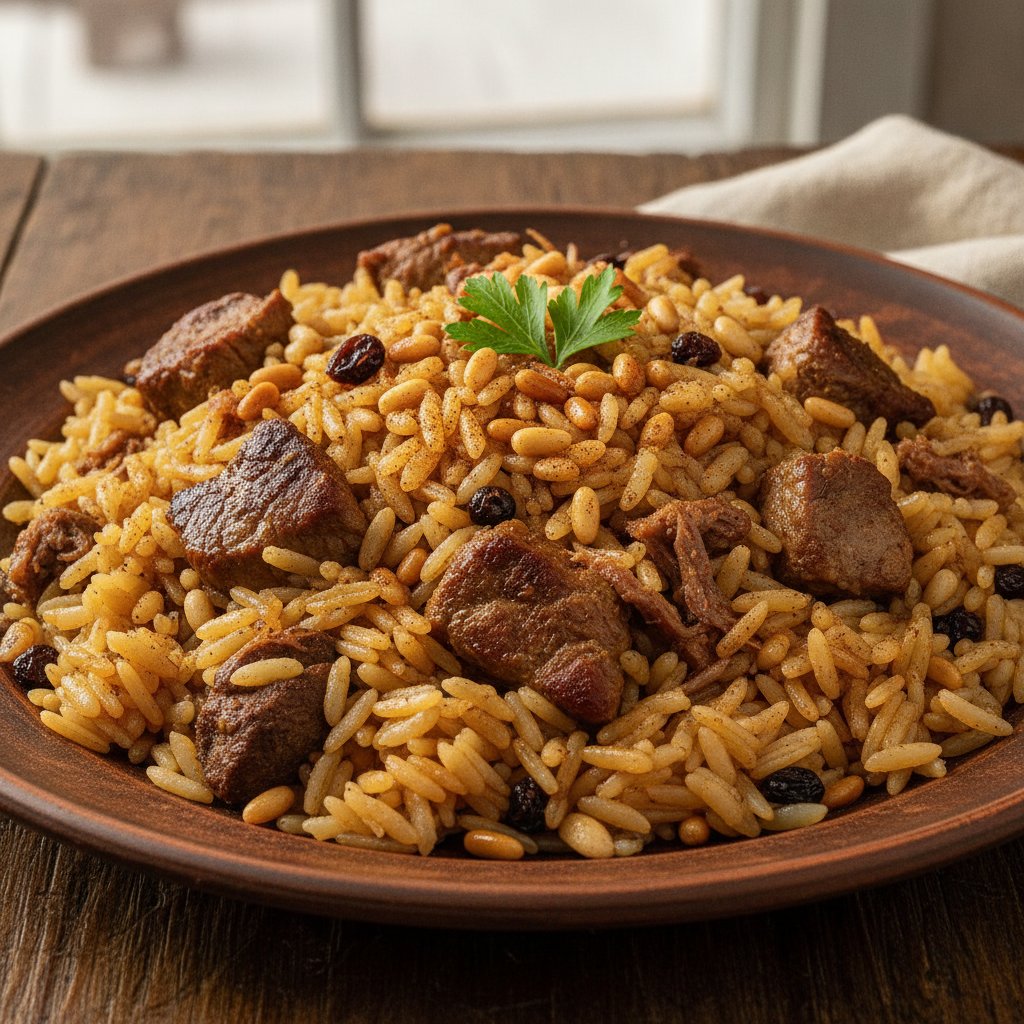 Wedding Rice Pilaf (High-Protein)