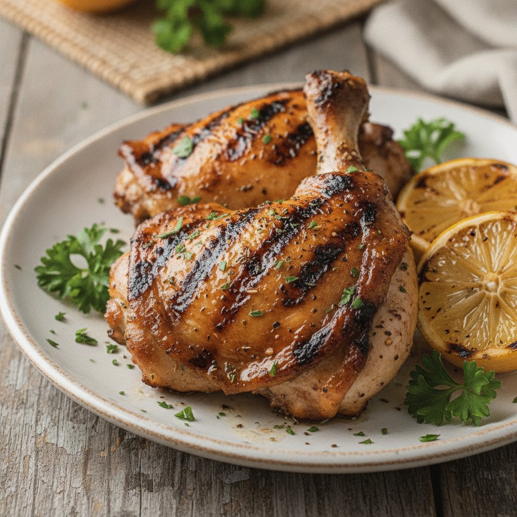 Grilled Chicken Thighs