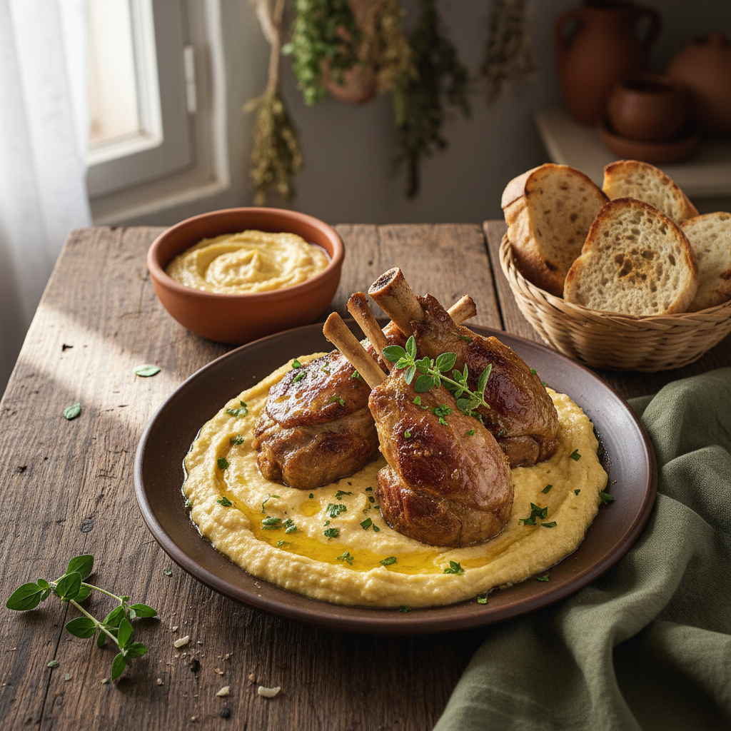 Cretan Lamb with Staka