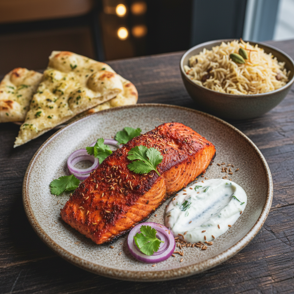 Tandoori Spiced Salmon