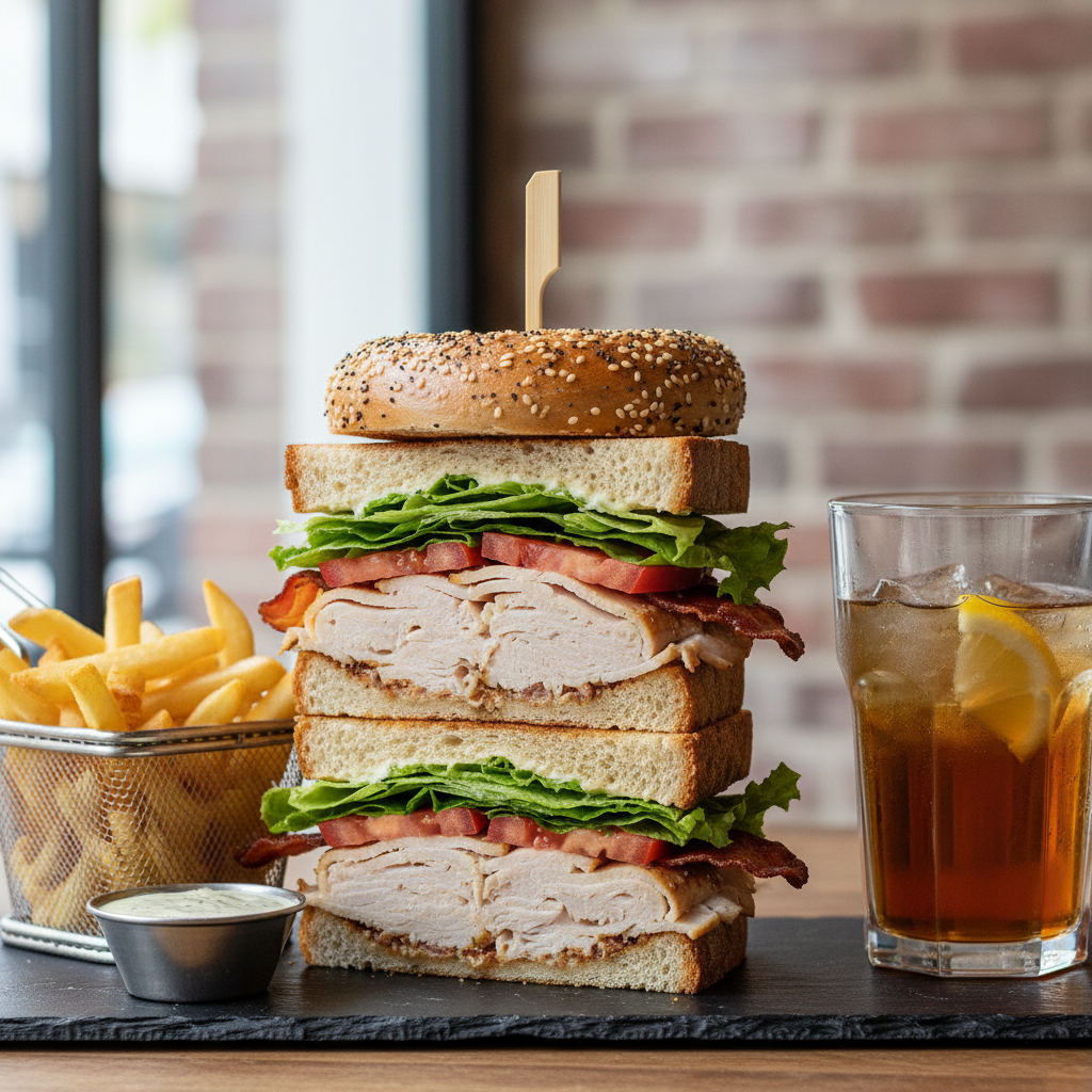 New York Turkey Club Stack