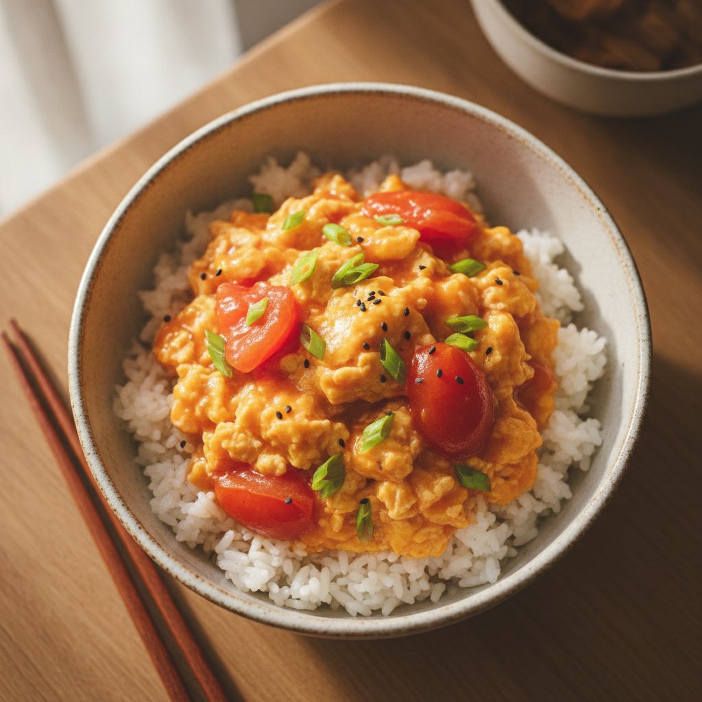 Tomato Scrambled Eggs