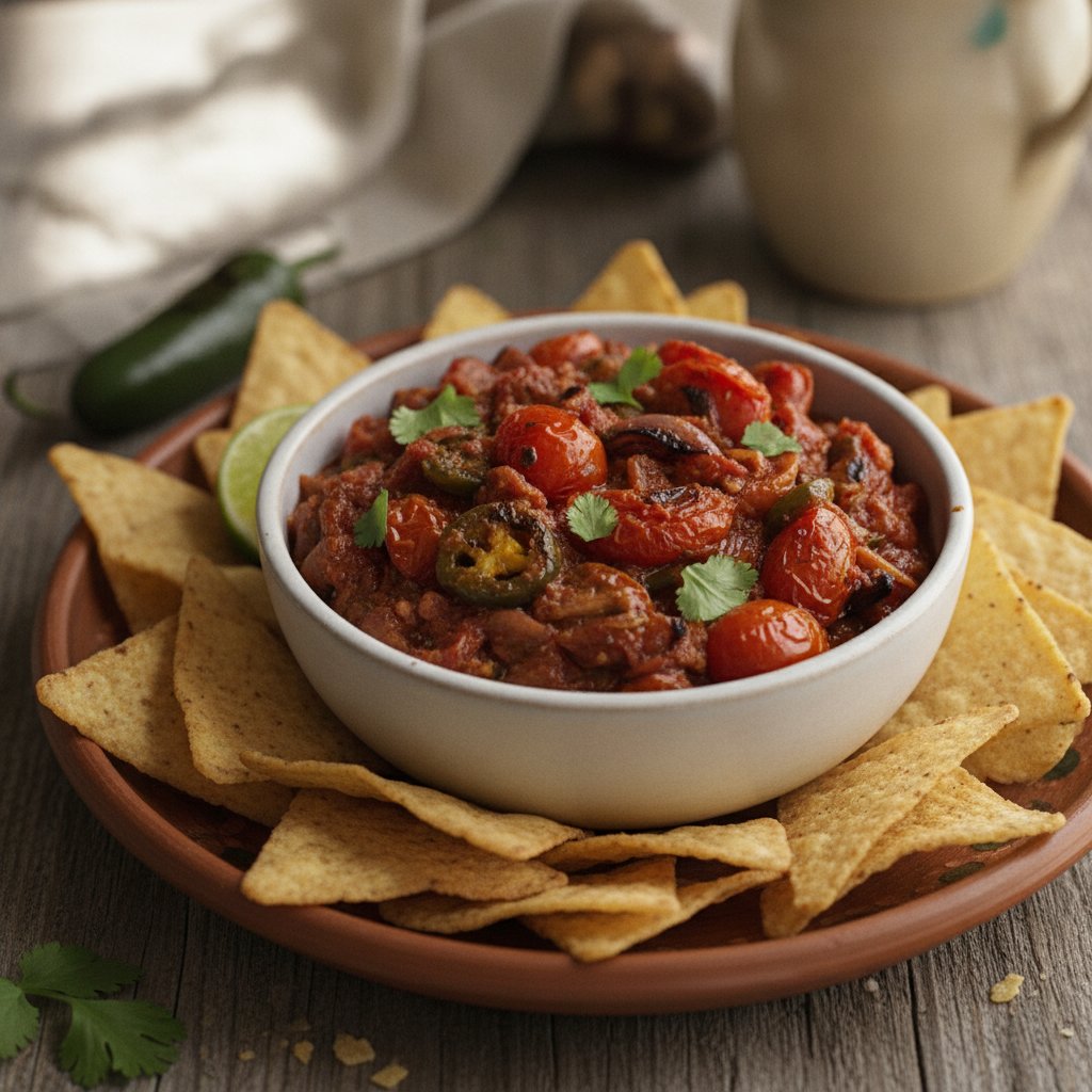 Roasted Tomato Salsa (Dairy-Free)