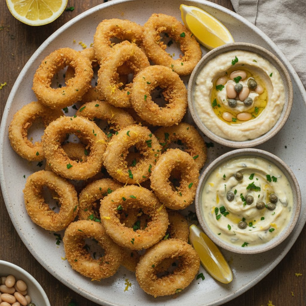 Fried Calamari Rings (High-Protein)