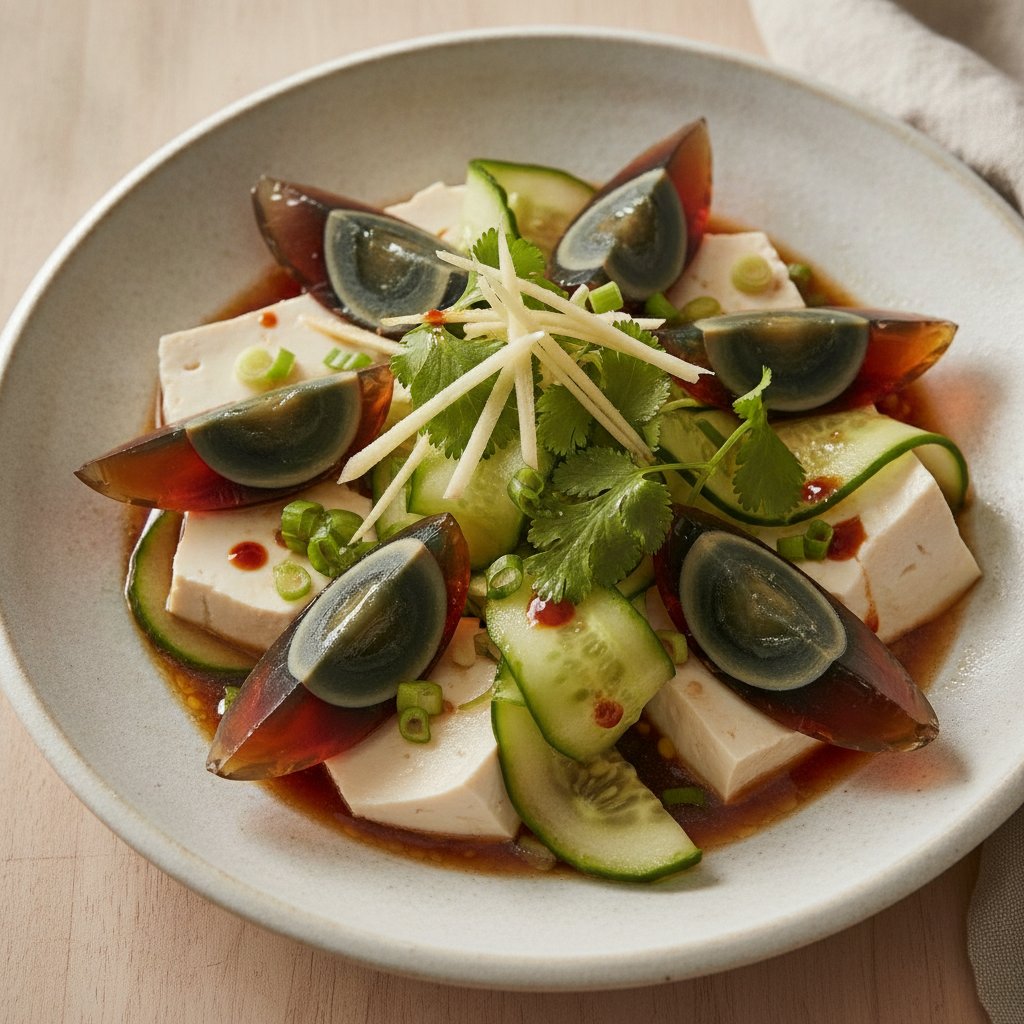 Preserved Century Egg Salad