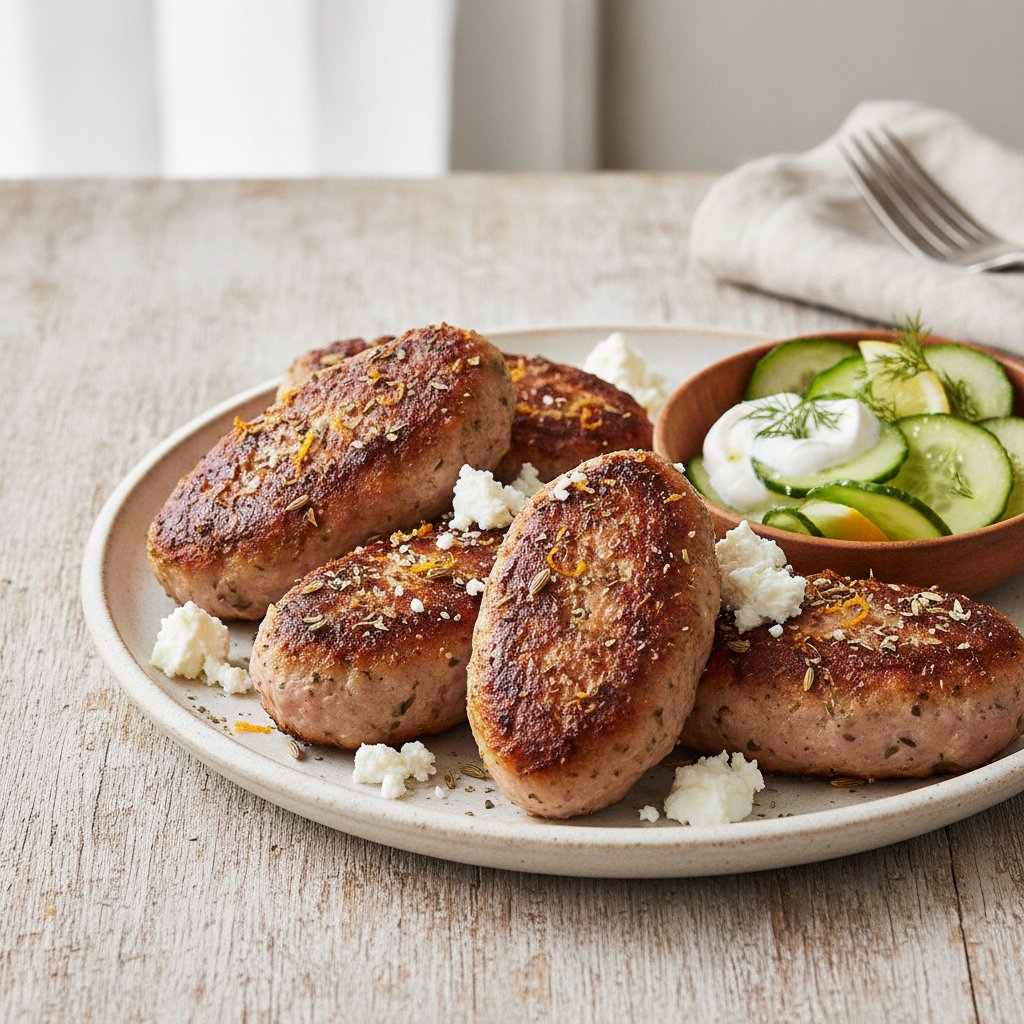 Spiced Meat Sausages (Keto)