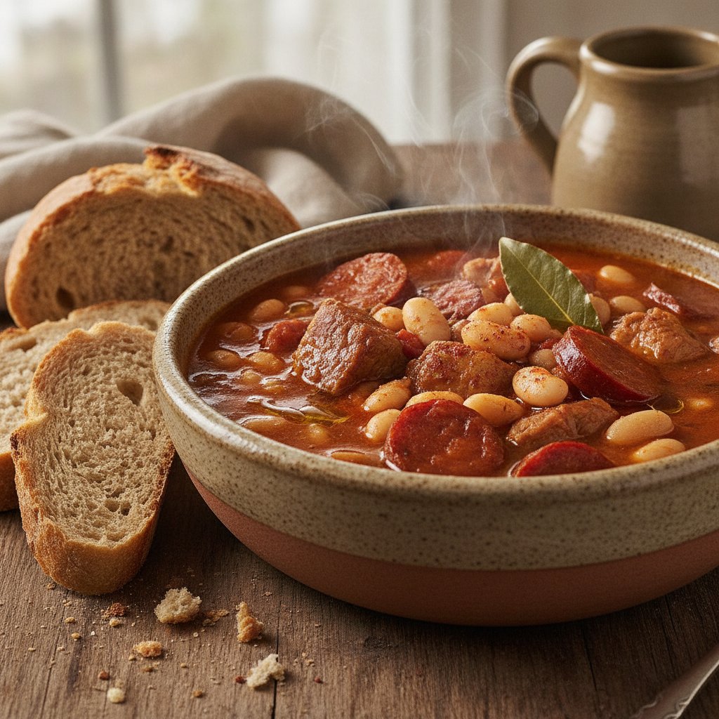 Spanish Bean and Sausage Stew (Gluten-Free)