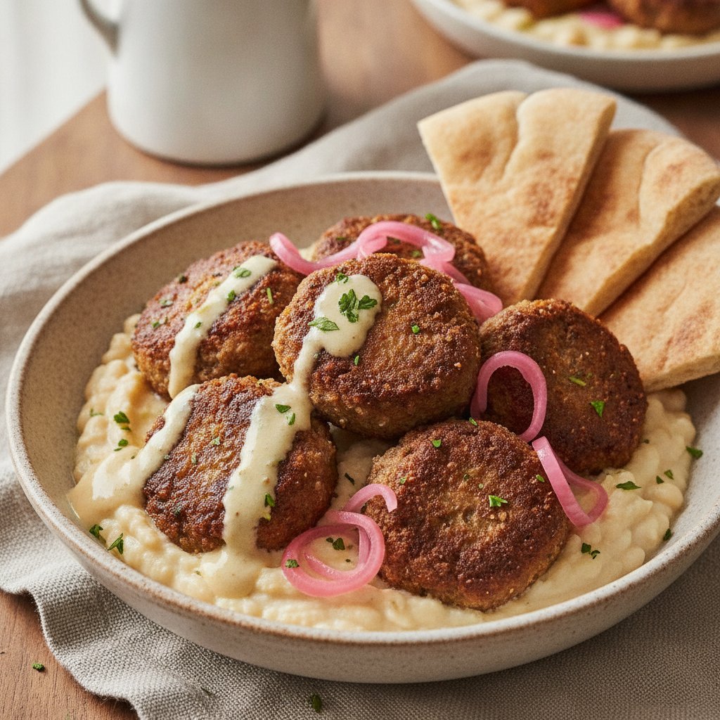 Crispy Fried Ground Meat Balls (High-Protein)