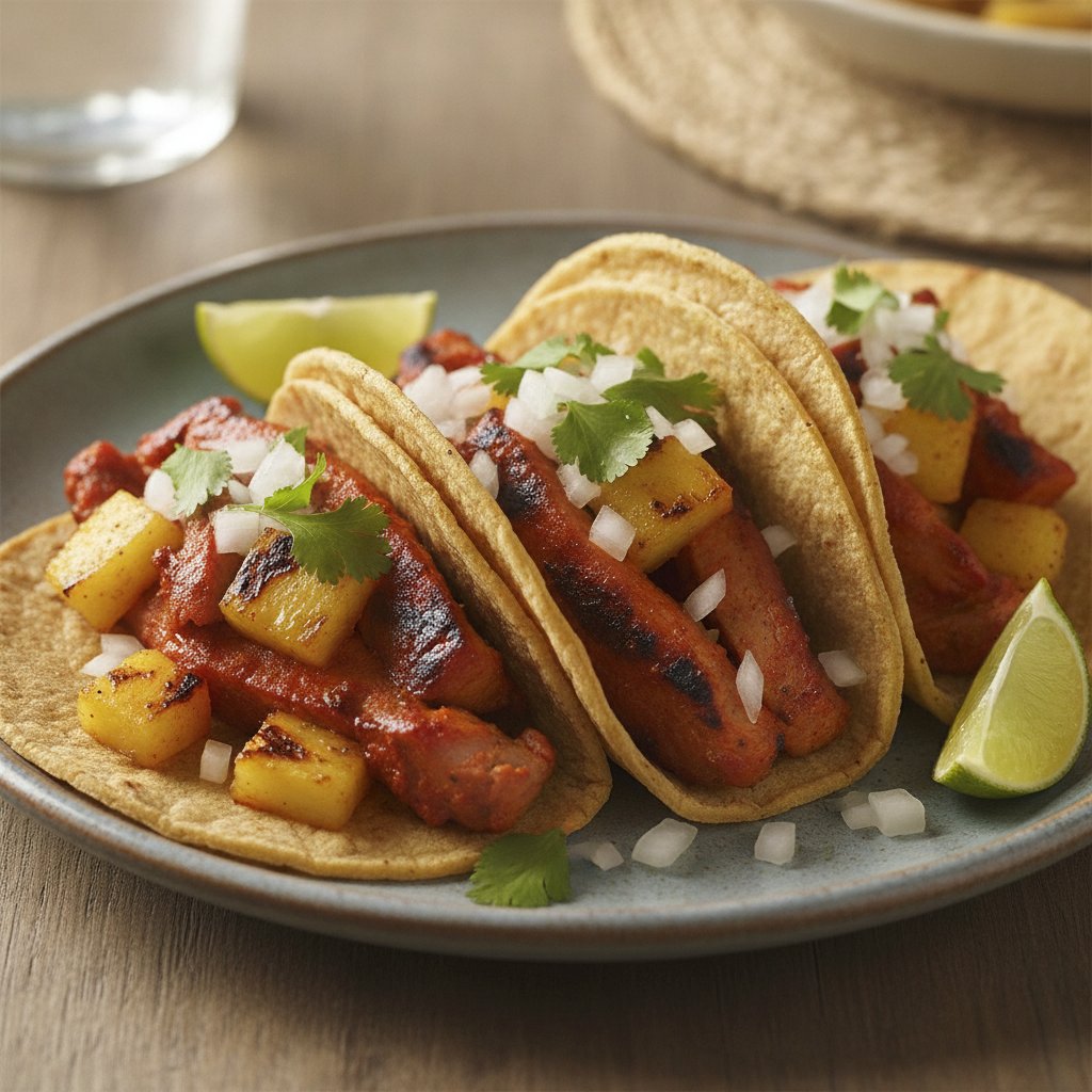 Marinated Pork Pineapple Tacos (Gluten-Free)