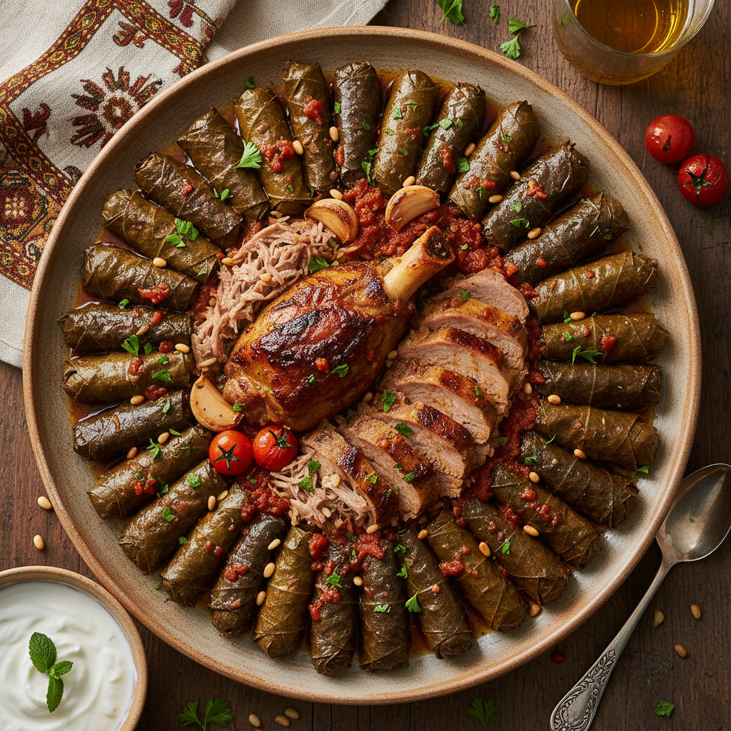 Lamb Mahshi Warak Enab