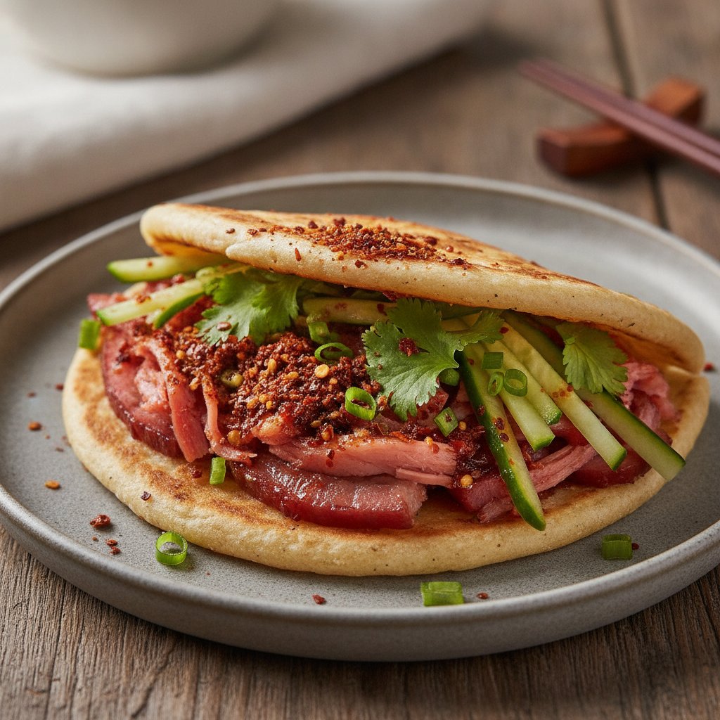 Sichuan Pork Belly Wrap