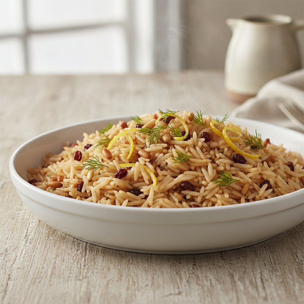 Turkish Rice Pilaf (Low-Chol)