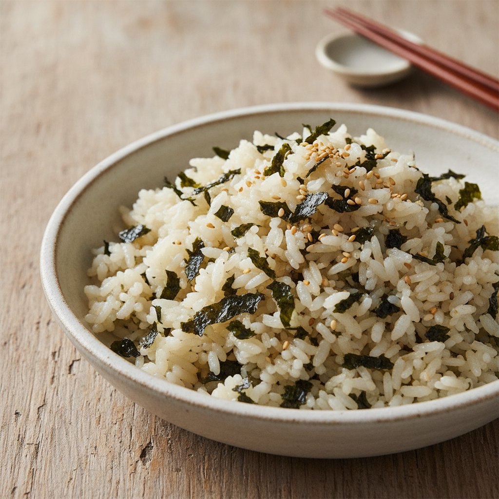Korean Rice with Seasoned Seaweed