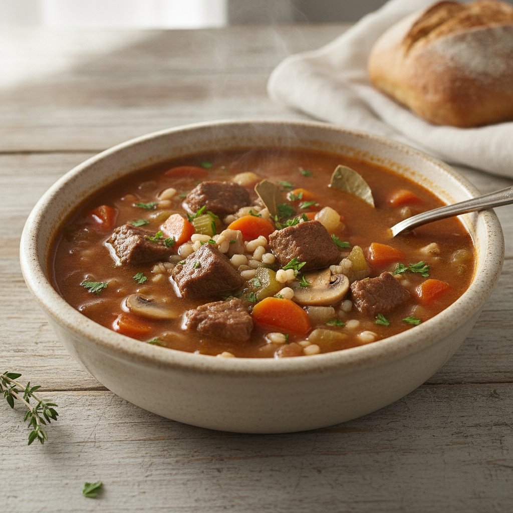 Beef Barley Soup